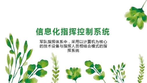 信息化指挥控制系统