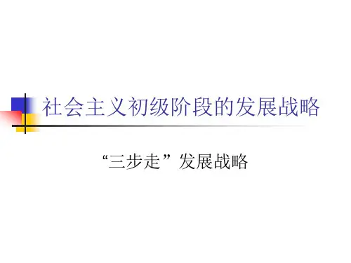三步走战略PPT课件