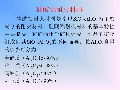 粘土质耐火材料
