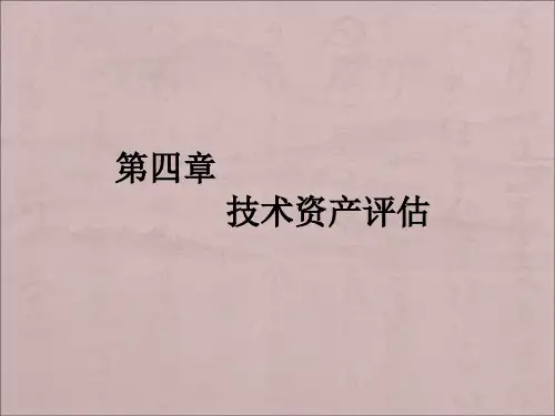 技术资产评估