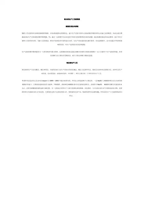 氧化铝生产工艺流程图