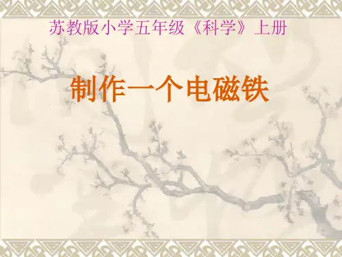 电磁铁实验课件