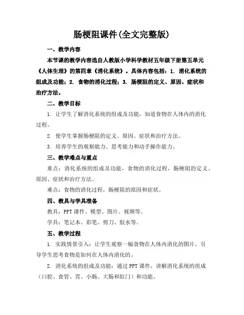 肠梗阻课件(全文完整版)