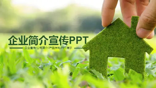 企业宣传画册英文翻译PPT
