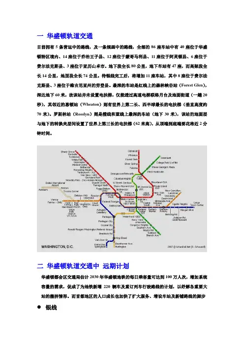 华盛顿轨道交通