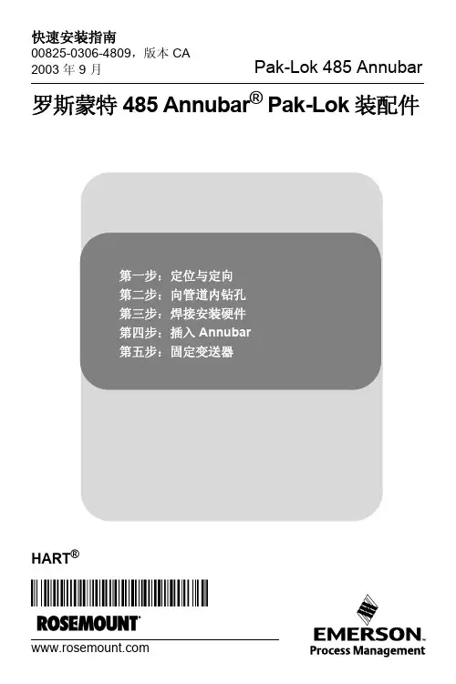 485阿牛巴快速安装指南-Pak-lok