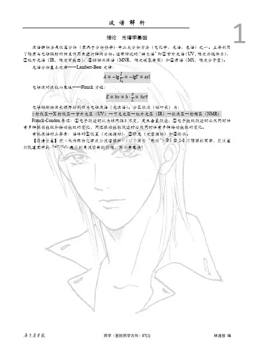 波谱解析