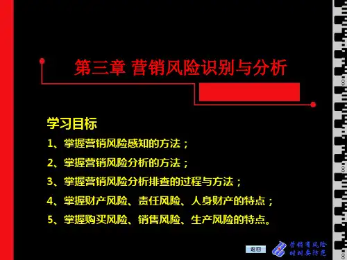 营销风险课件6