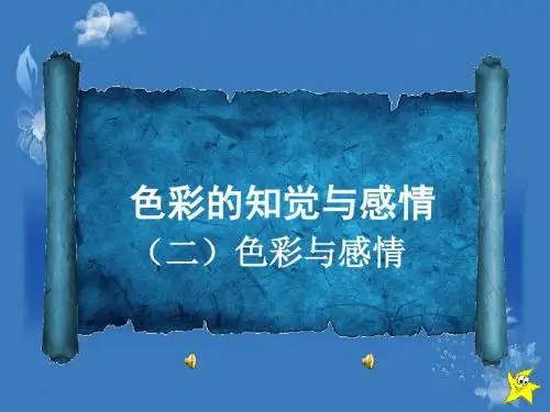 色彩的知觉与感情课件.ppt