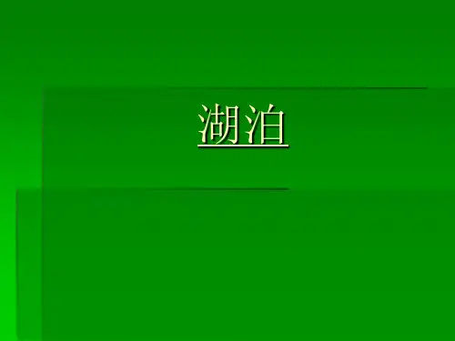 广东导游基础知识自然旅游资源——5湖泊