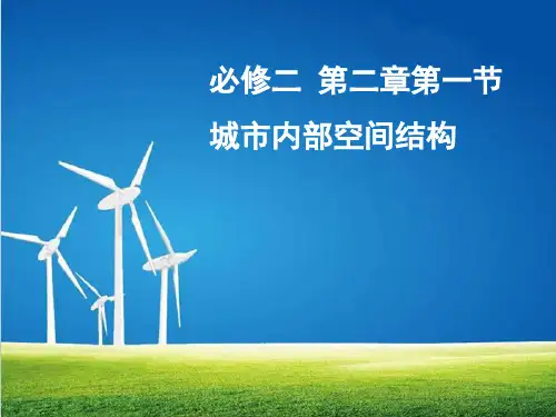 必修二第二章第一节城市内部空间结构