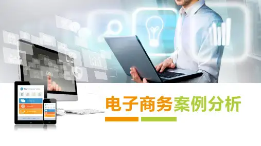 电子商务案例分析PPT课件(共11章)第1章 电子商务案例分析概述