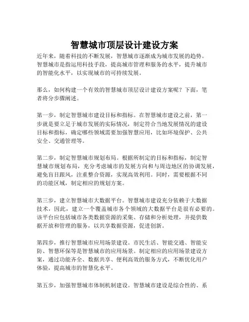 2023-智慧城市顶层设计建设方案-1