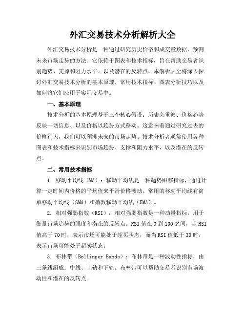 外汇交易技术分析解析大全
