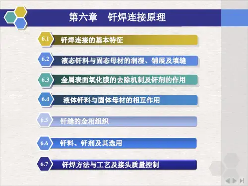 钎焊连接原理ppt实用版