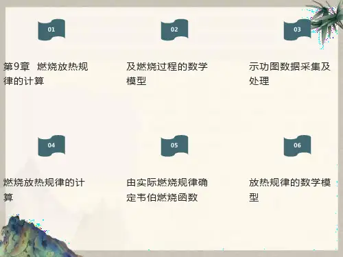 燃烧放热规律的计算