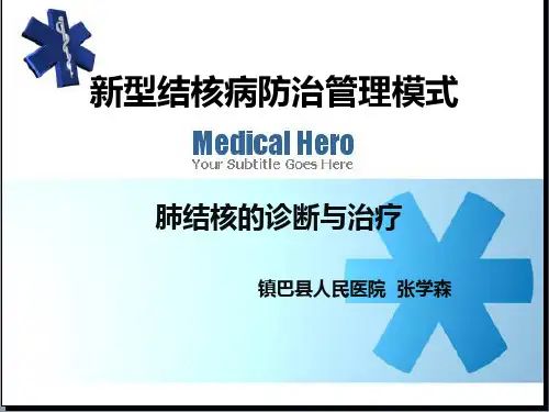 肺结核的诊断及治疗