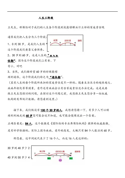 人生三阶段