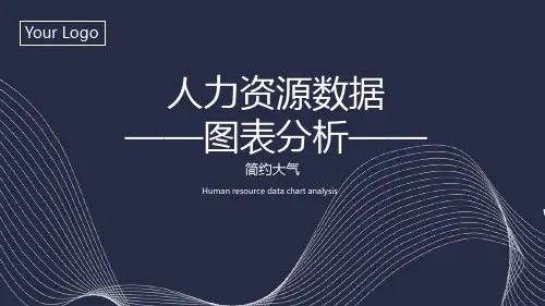 人力资源数据图标分析PPT模板
