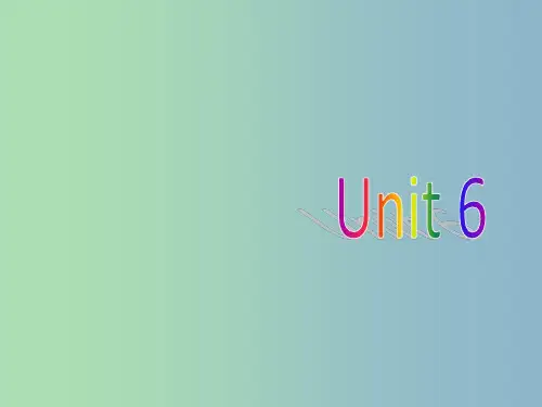 七年级英语上册 Unit 6 Food and lifestyle Reading I 牛津版