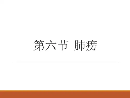 第六节 肺痨