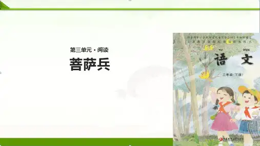 7菩萨兵∣(共20张ppt)ppt课件