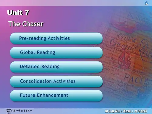 Unit 7 The Chaser综合英语3