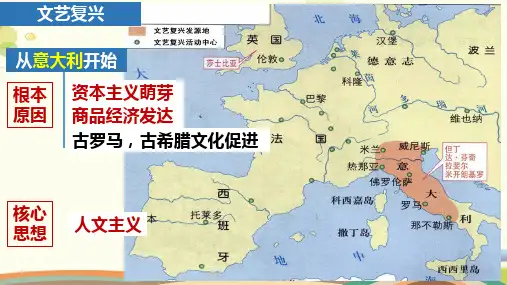 例举文艺复兴科学革命启蒙运动的代表人物及其主要成就完整版课件