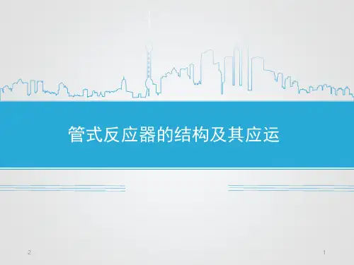 管式反应器的结构及其应运演示幻灯片