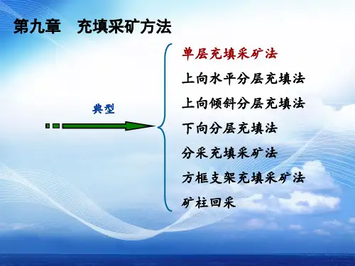 第9章_充填采矿法