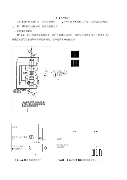 6.5塞曼效应