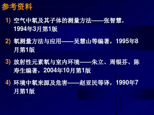 环境氡及其测量技术