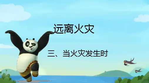 当火灾发生时课件ppt