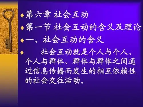社会互动