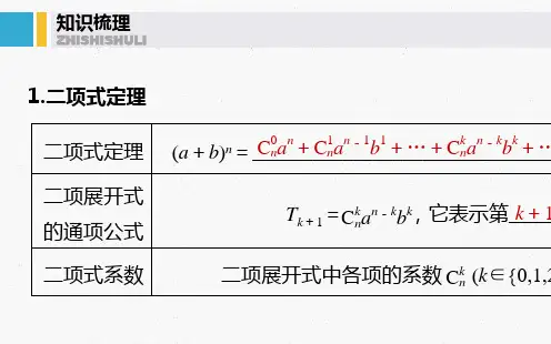 高考数学一轮总复习 第十章  10.3 二项式定理