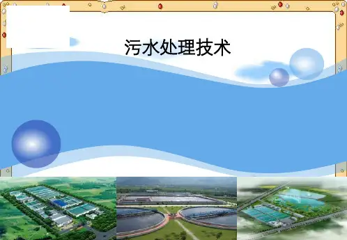 污水处理办法方式物理化学篇