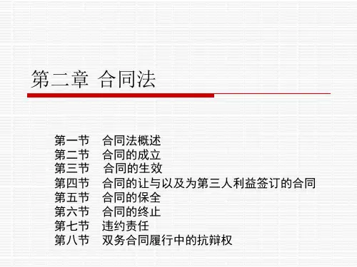 国际商法,合同法