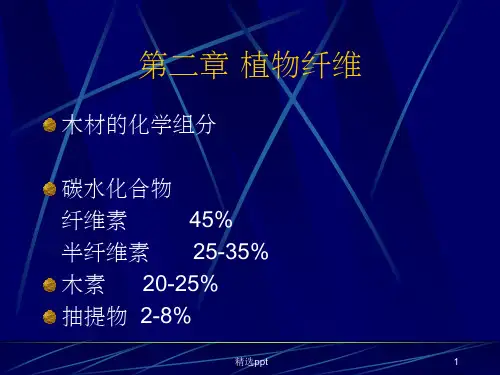《植物纤维素化学》PPT课件