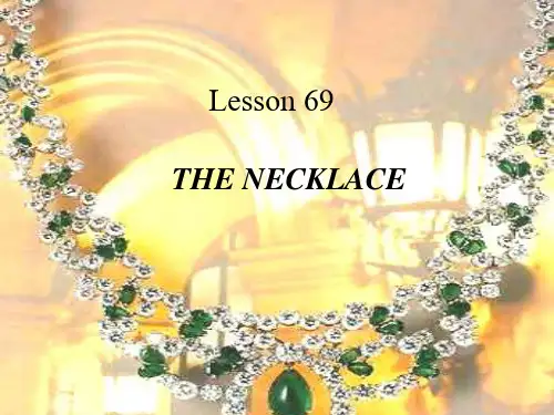 NECKLACE英语课件PPT