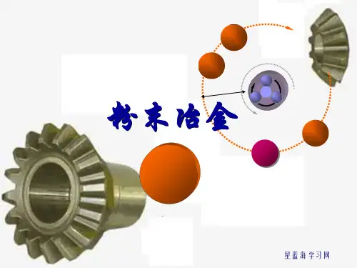 粉末冶金 -第三章 粉体表征