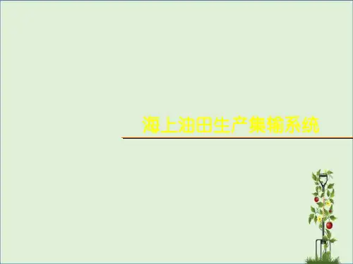 5海上油田生产集输系统