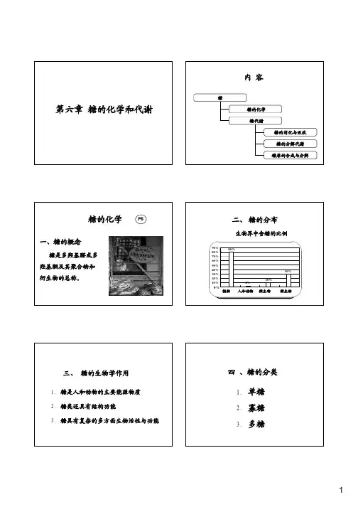 第六章 糖代谢