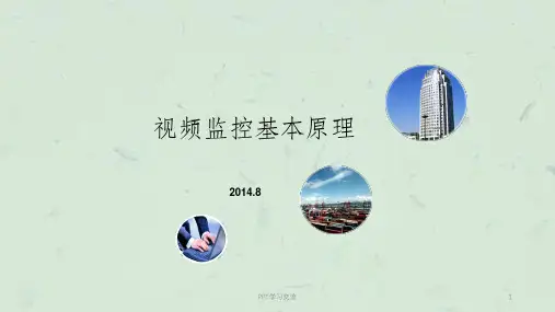 视频监控基本原理课件