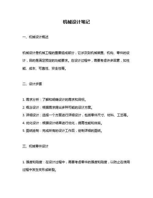 机械设计笔记
