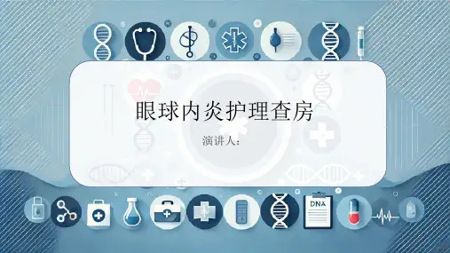 眼球内炎护理查房PPT