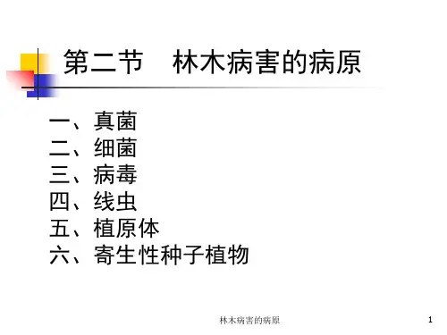 林木病害的病原课件