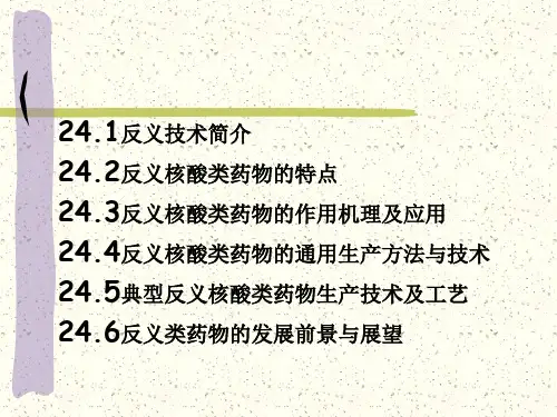 反义寡聚核苷酸