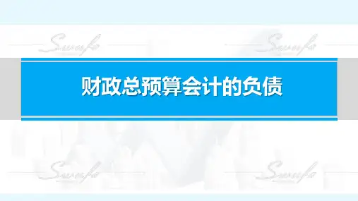 政府会计：财政总预算会计的负债
