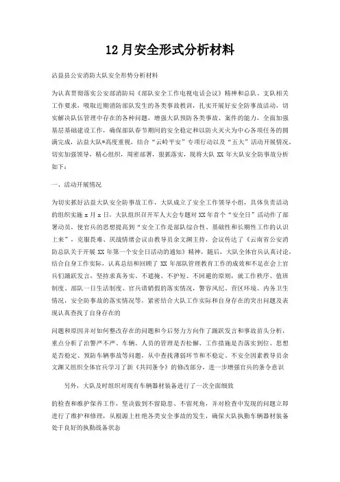12月安全形式分析材料