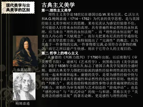 西方现代美学